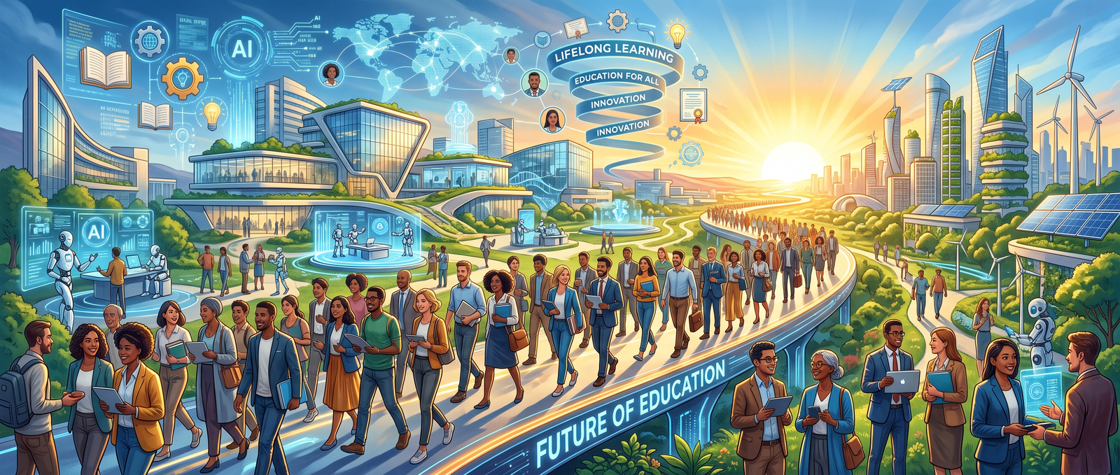 The Future Will Be Shaped by Those Who Continue to Learn  